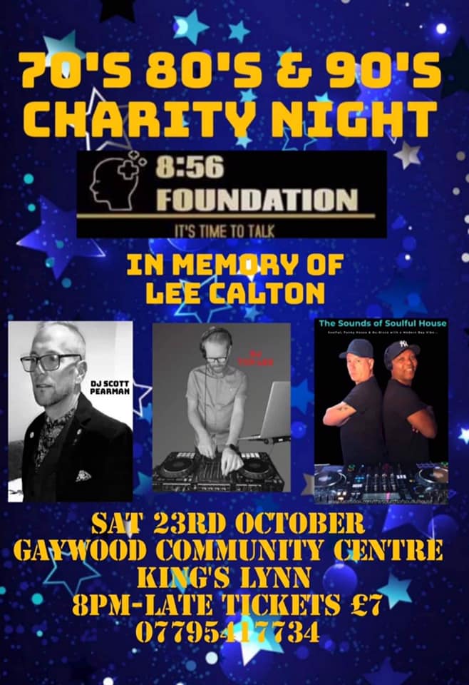 70’s, 80’s & 90’s Charity Night