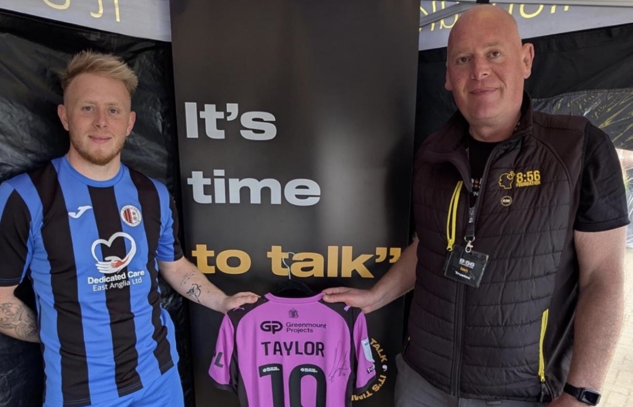 Joe Taylor Announced as Ambassador for the 8:56 Foundation